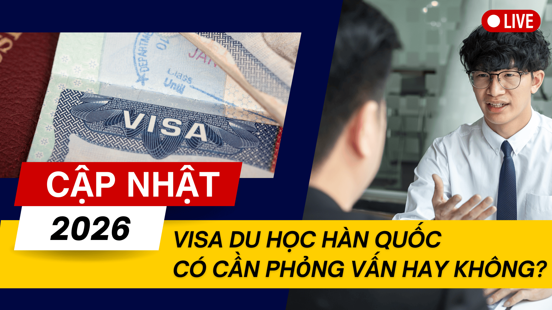 [2026] Visa Du Học Hàn Quốc Có Cần Phỏng Vấn Không? Giải Đáp Chi Tiết Từ A–Z - Hình 1