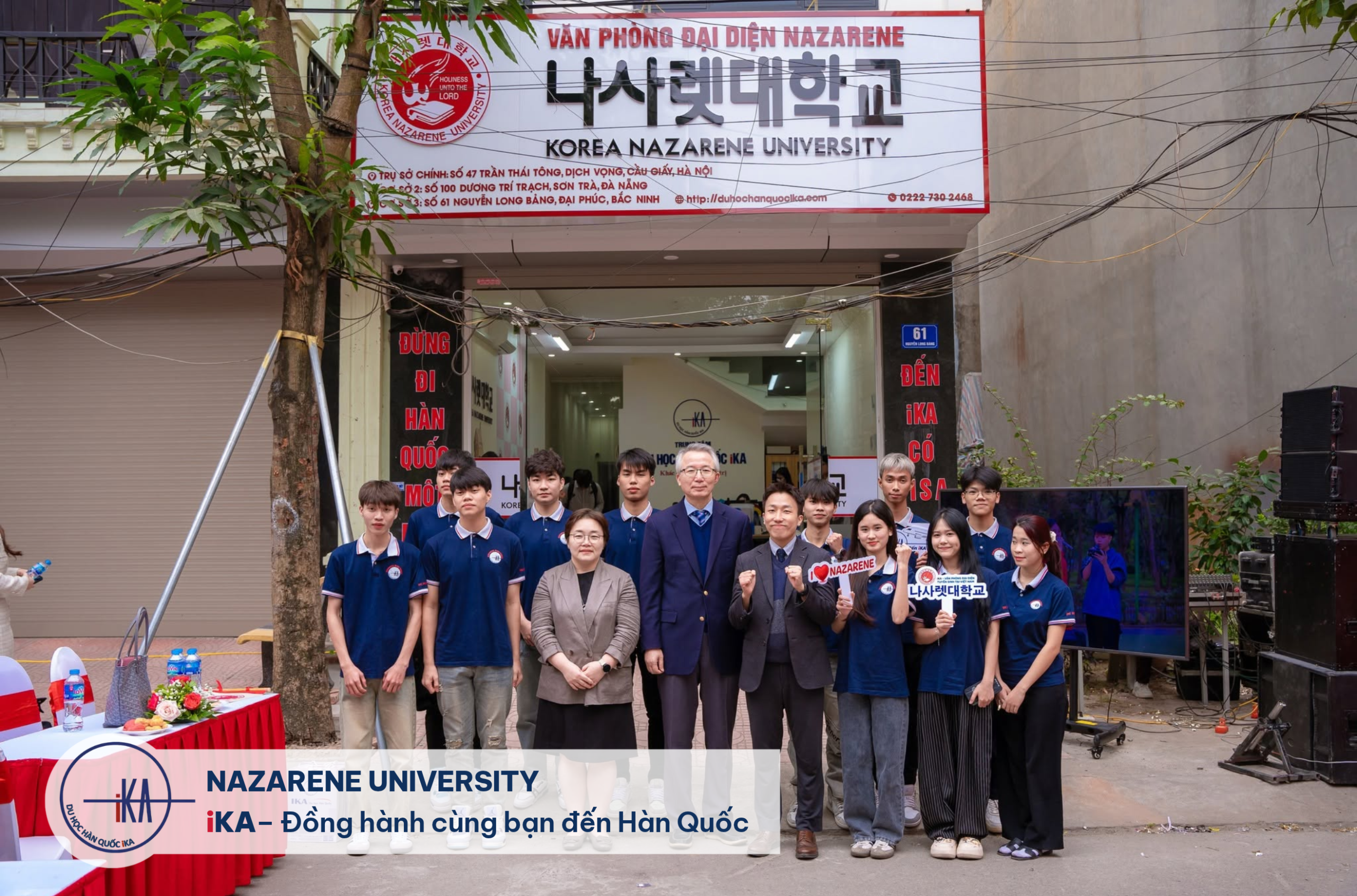 Học tiếng tại 나사렛대학교